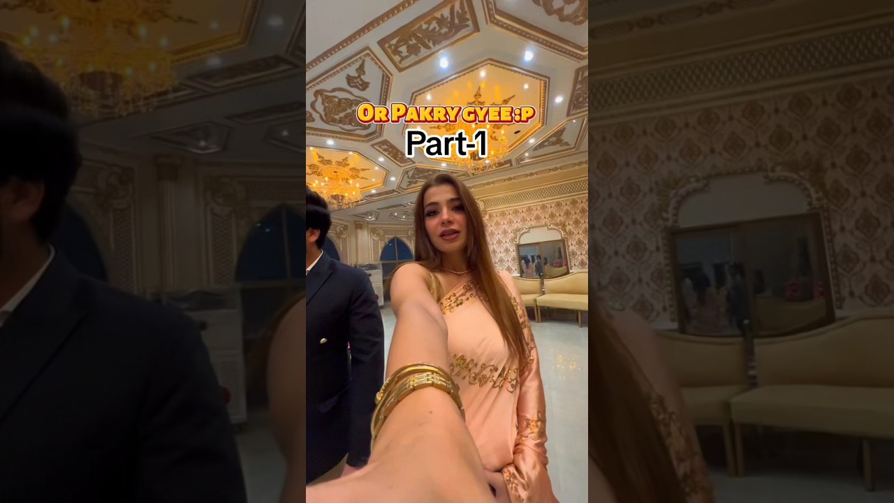 Wedding Crash Aur Pir Pakray Gaye#foryou #shortvideo #funny #reaction #new #prank #wedding