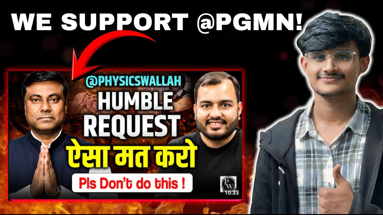 My Honest Reaction | Supporting @MyMukeshSir | @PW-Foundation @PWMaharashtra | This is UNDONE!