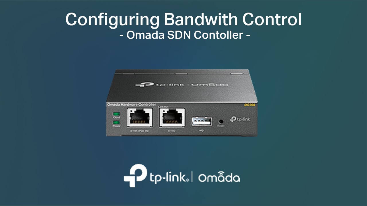 Configuring Bandwidth Control using the Omada Controller