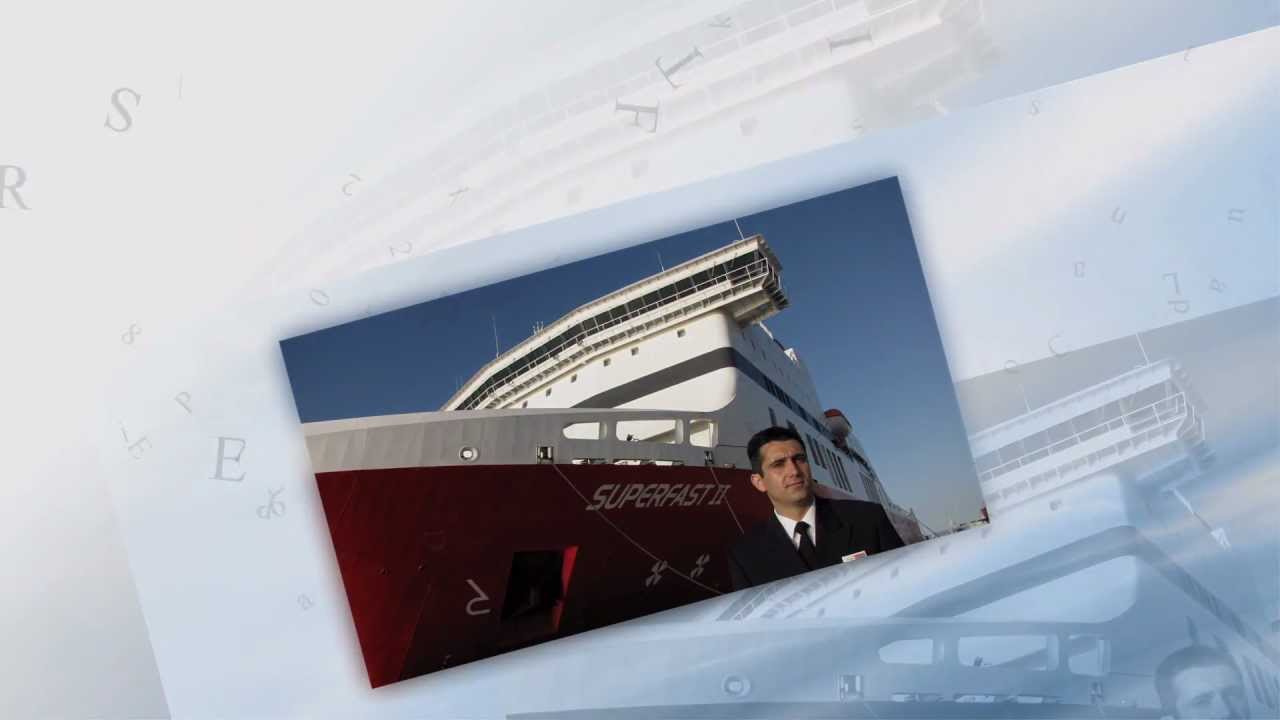 SUPERFAST II - Arrival at Patra Port ( Passenger vessels )