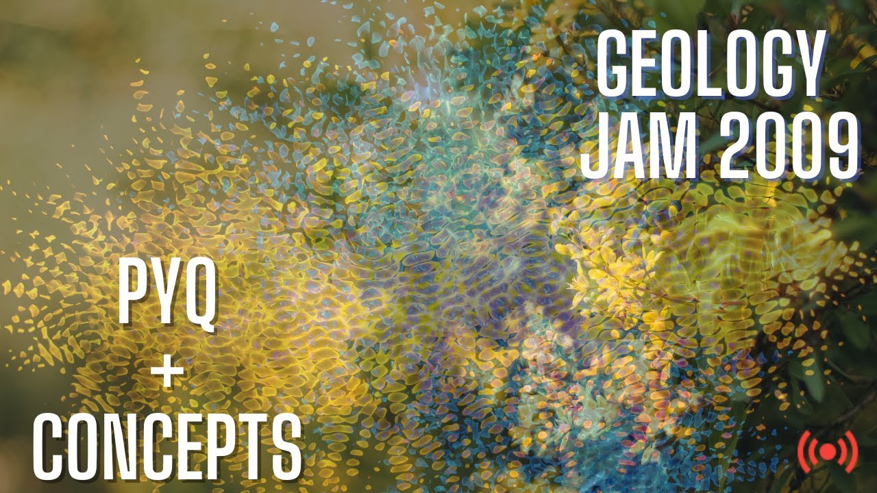 JAM Geology 2009 PYQs | Geology PYQs | Geology Coaching in Delhi #geology