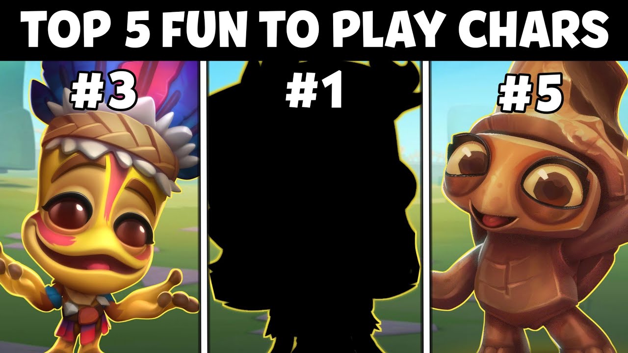 Top 5 Fun to Play Characters 🤗 | Zooba