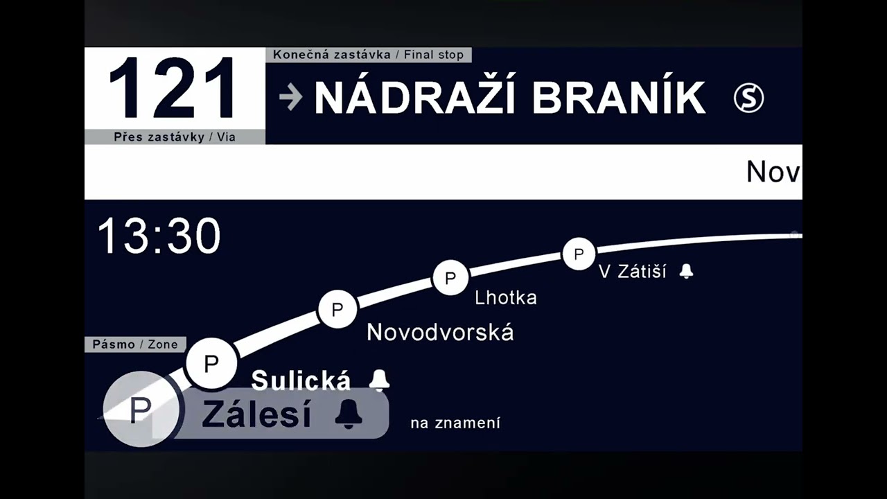 Hlášení linky 121