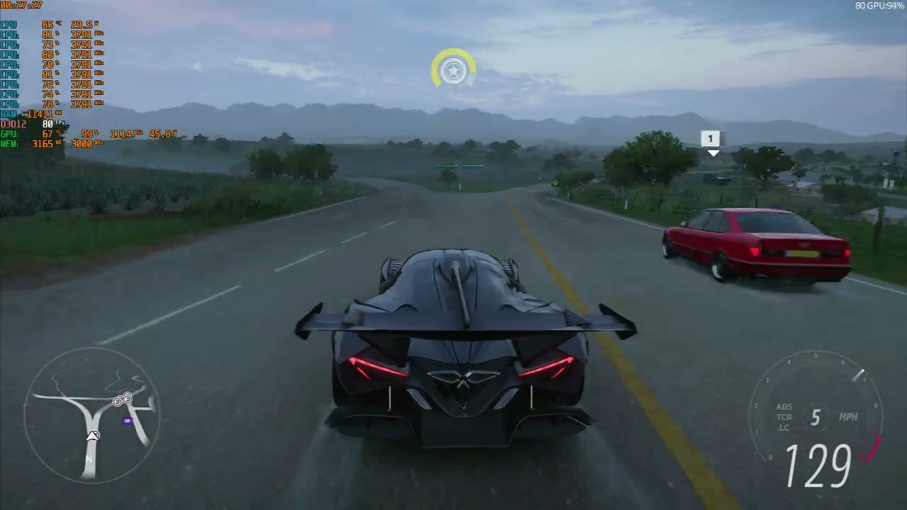 FORZA HORIZON 5 | I7 4790 + TESLA P4 8GB