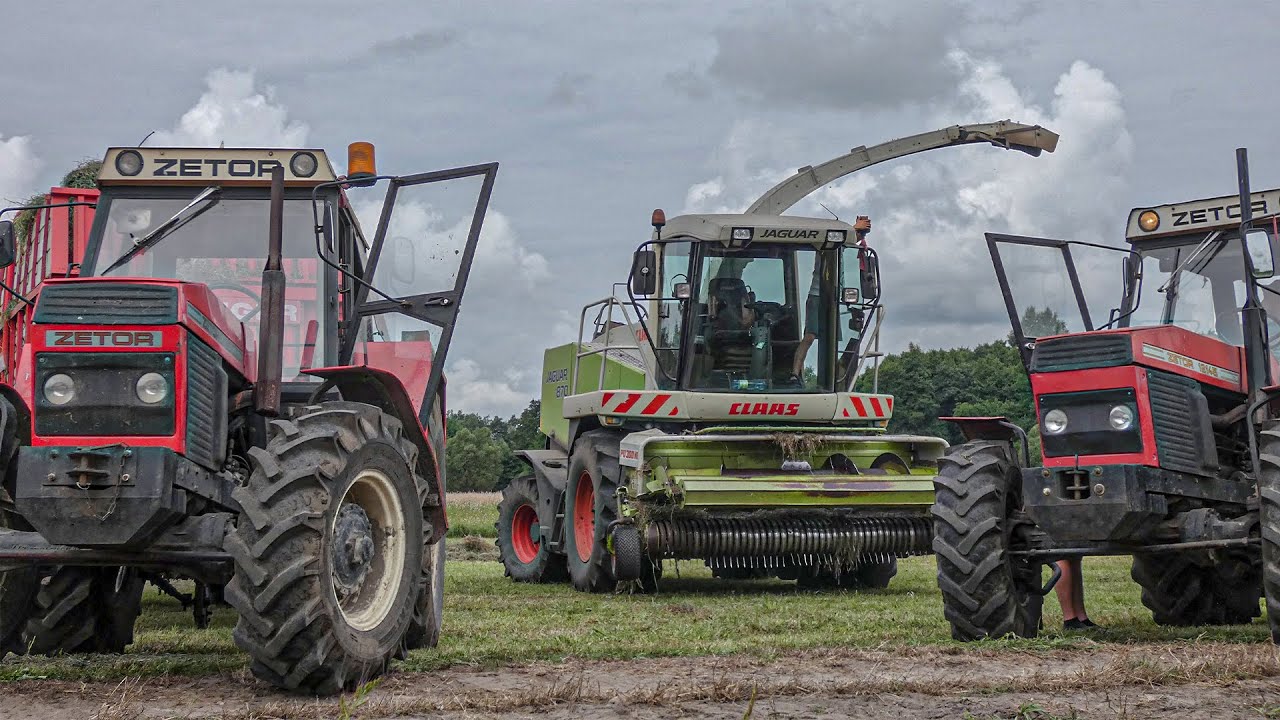 🔥 Zbiór traw 2021 🔥 3 Zestawy w akcji 🔥 Claas Jaguar 870 🔥 U.R Mariusz Szuster 🔥