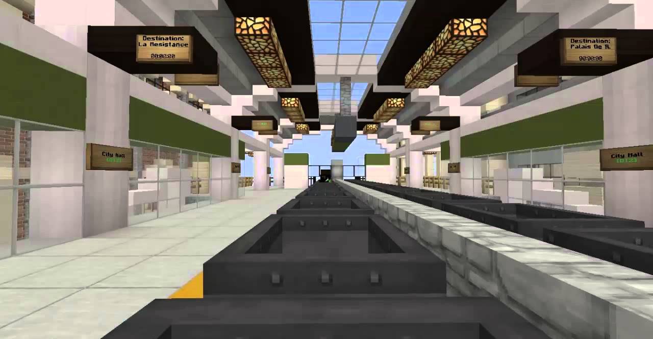 BERT: District Line (DTL) Timelapse — WolvHaven [Minecraft Metro/Subway/Train/MRT]