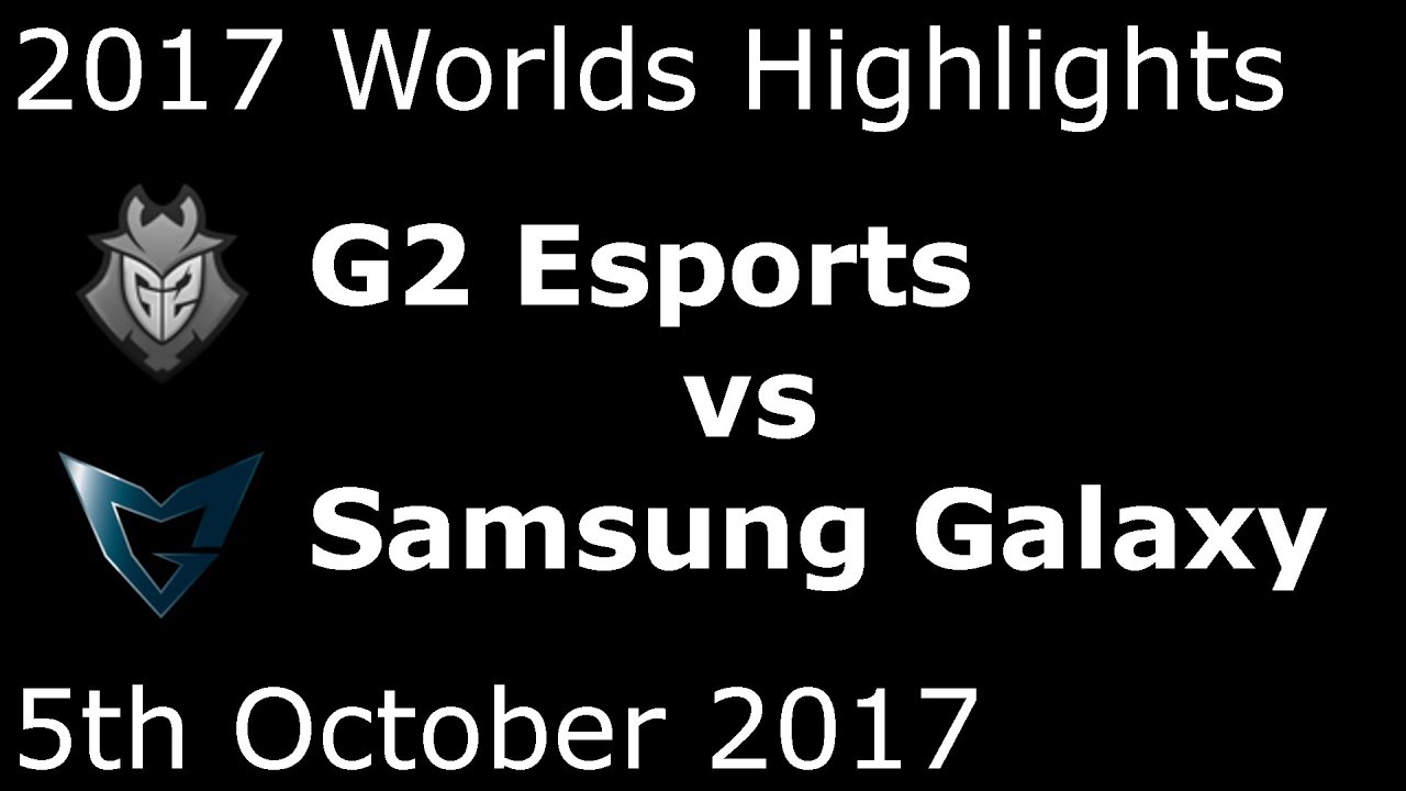 G2 vs SSG HIGHLIGHTS 2017 WORLDS GROUP STAGE DAY 1