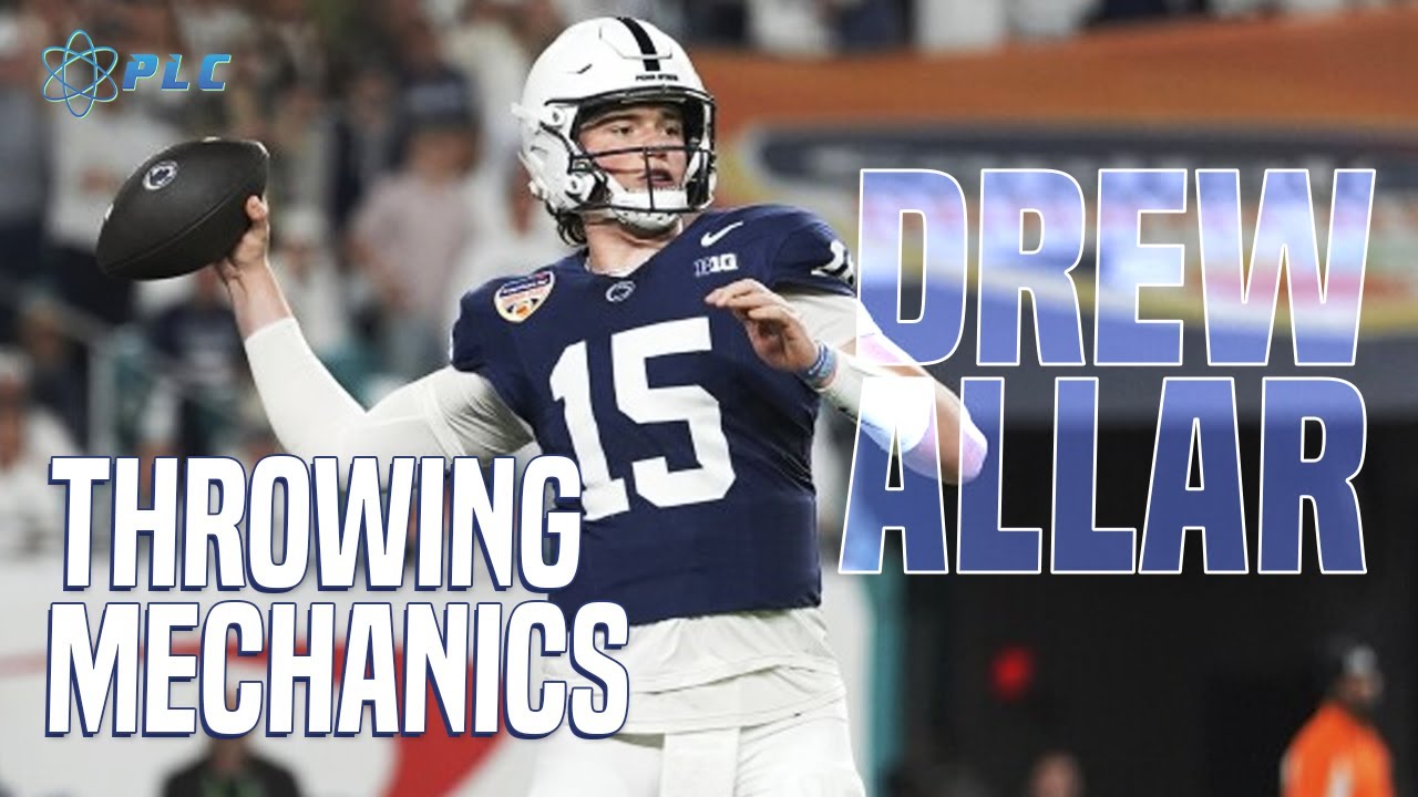 Drew Allar Throwing Mechanics Breakdown | Quarterback Mechanics