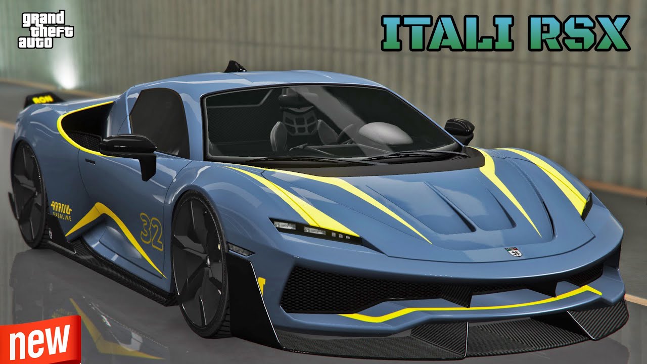 Best Customization for ITALI RSX | Review NEW DLC CAR | GTA Online | CLEAN & AGGRESSIVE | Ferrari