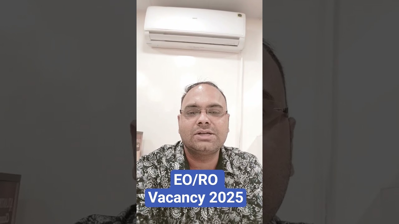 EO/RO New Vacancy 2025 #eo #ro #rpsc #eo #ro