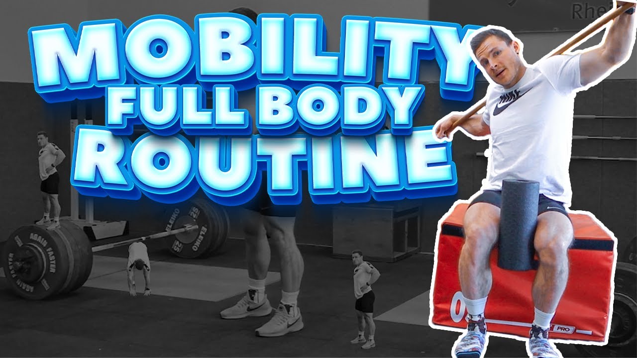 Meine SQUAT ROUTINE und wichtige Mobility Übungen für Gewichtheber und CrossFit Athleten