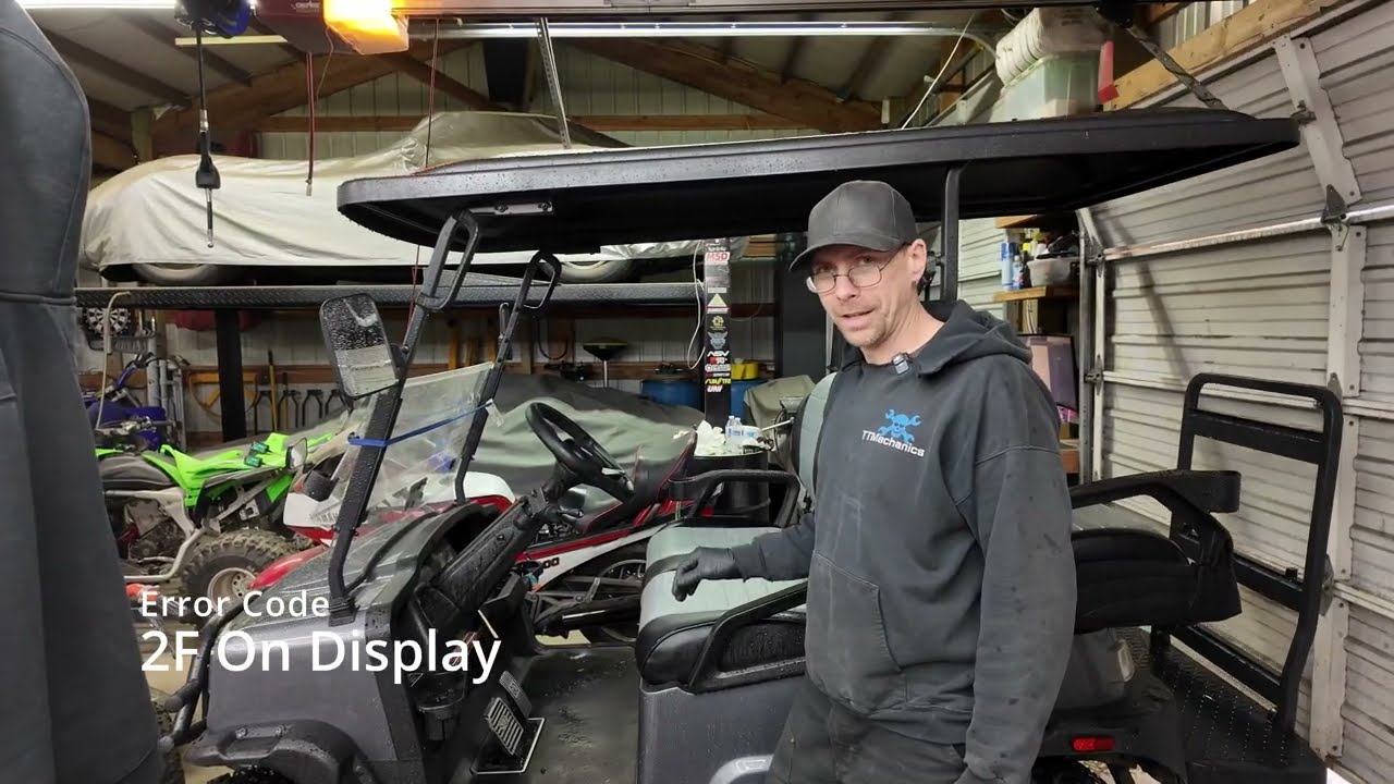 2F Error and Limited Range - 2023 Racka Electric Golf Cart