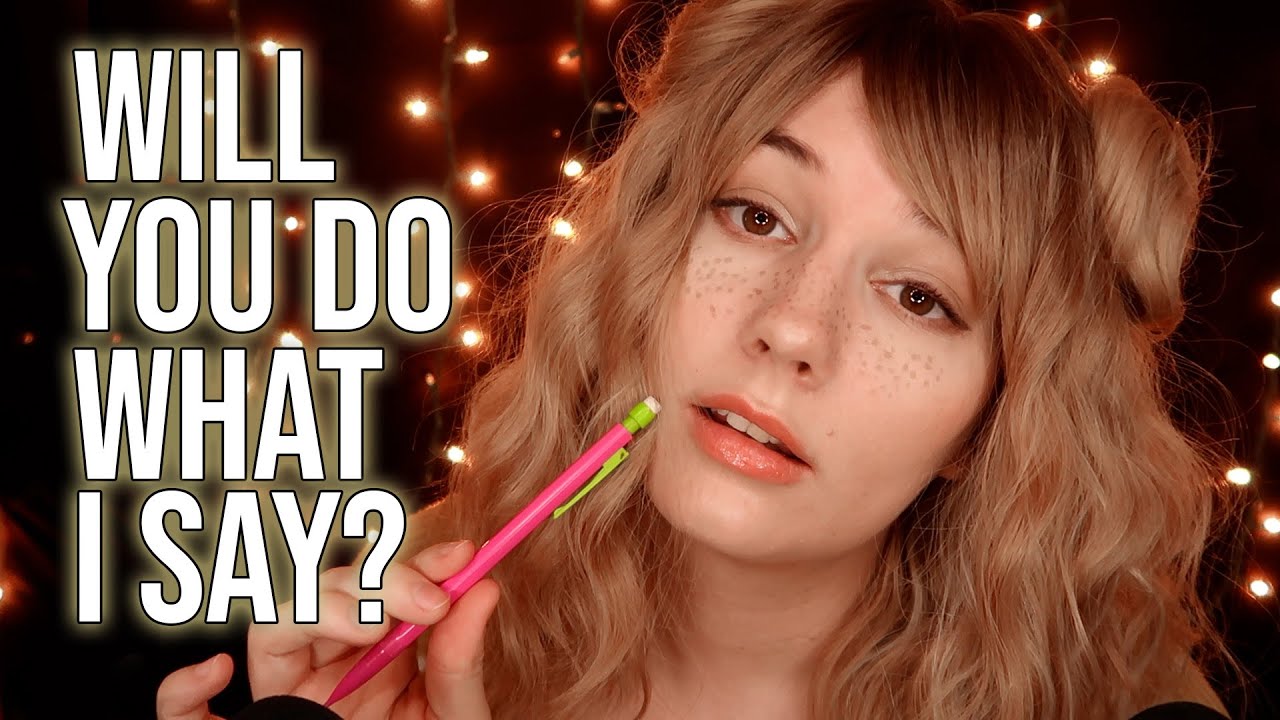 ASMR Fast Inaudible + Follow My Instructions + Pencil Scribbling + Observing You + Repeating Phrases