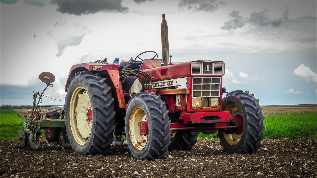 OLD SCHOOL FARMING | IH 644 / Semoir Nodet