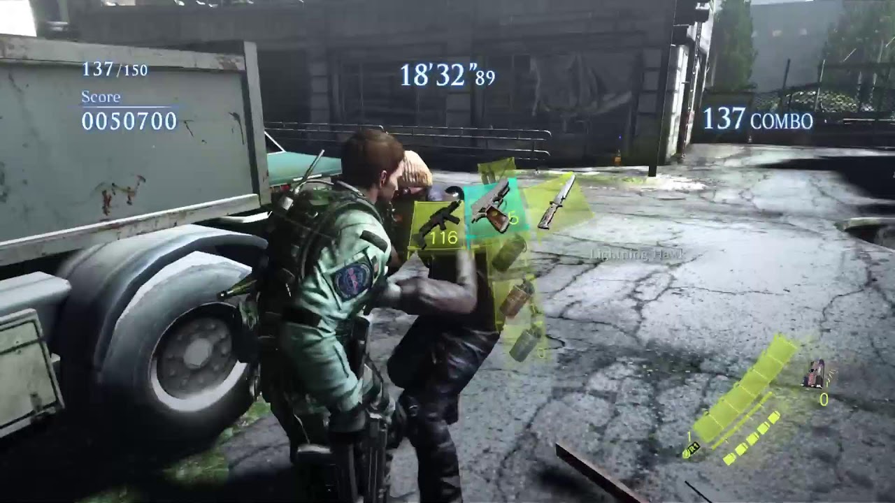 RE6 mercenaries