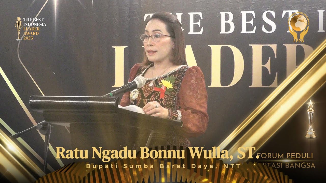 PIDATO SAMBUTAN BUPATI SUMBA BARAT DAYA - RATU NGADU BONNU WULLA TERBARU