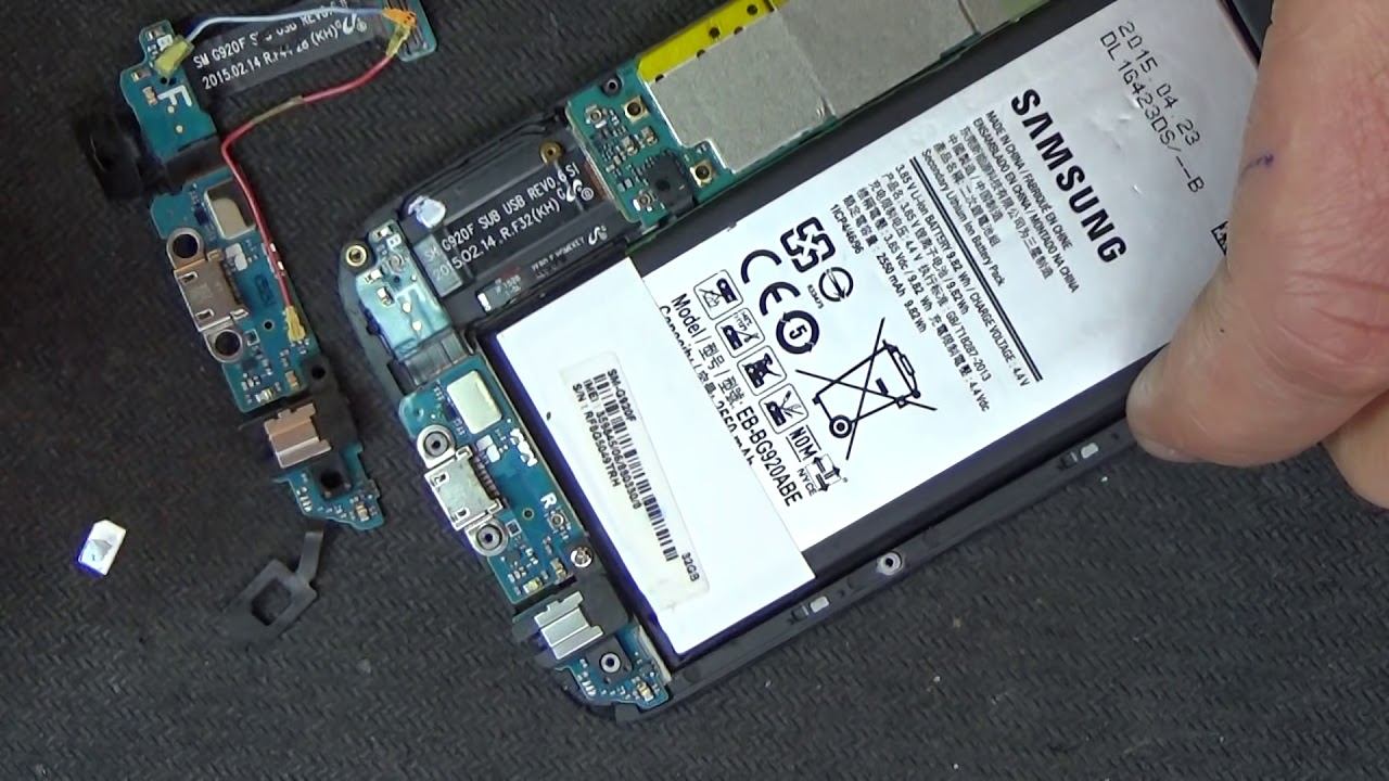 samsung galaxy S6  не заряжается