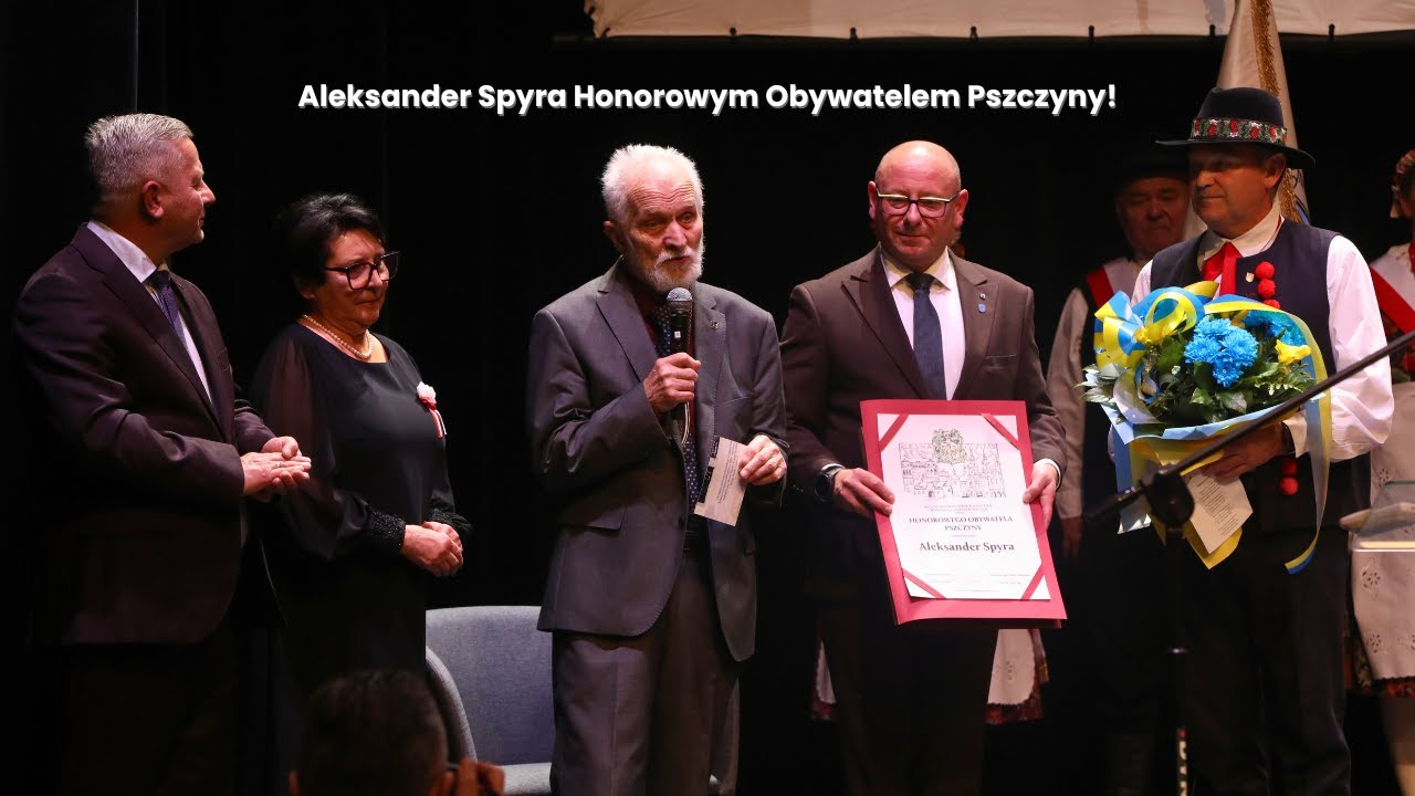Aleksander Spyra - Honorowy Obywatel Pszczyny