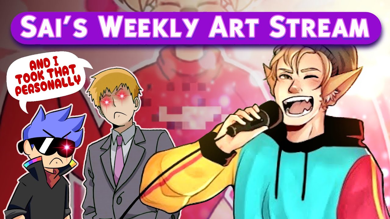 Puriteens vs Cougar MacDowall - Sai's Weekly Art Stream