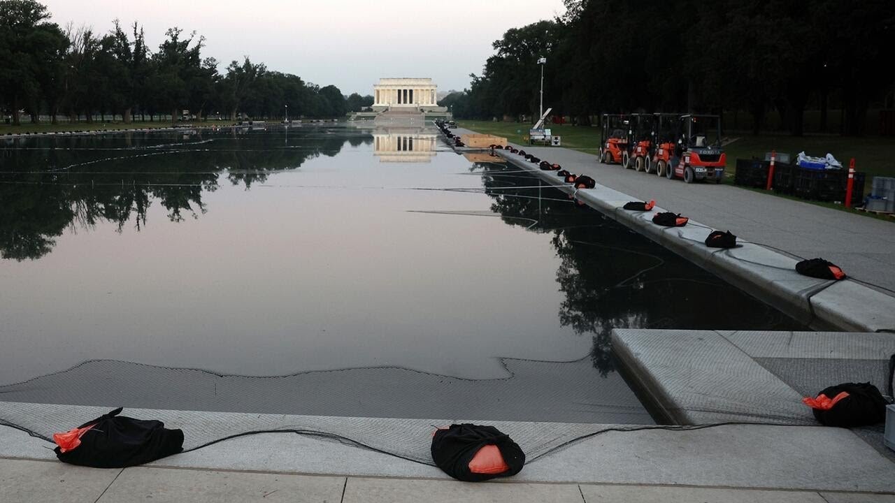 Olympian David Hearn charged with destruction of property at D.C. Reflecting Pool