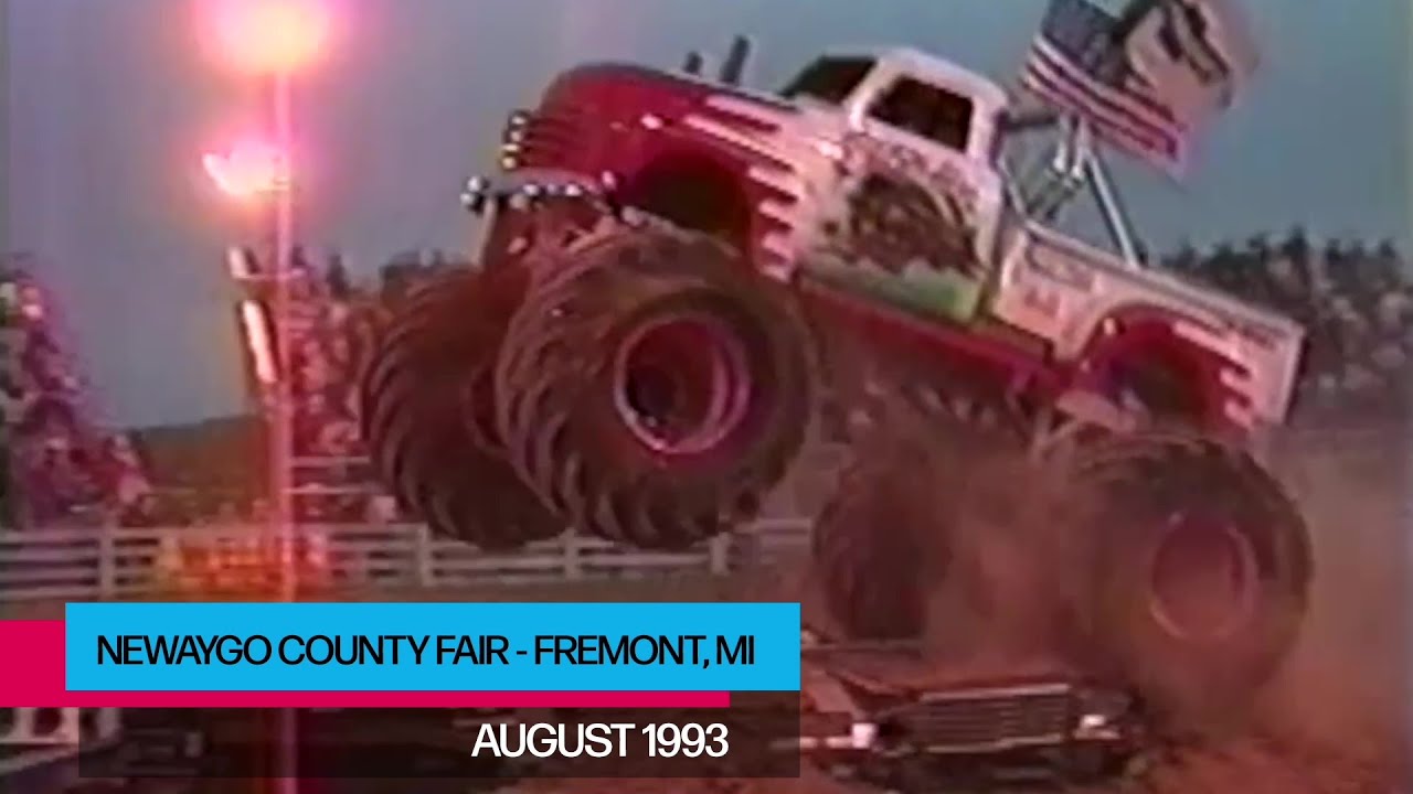 1992 SUMMER NATS - Fremont, MI 1993 Monster Trucks