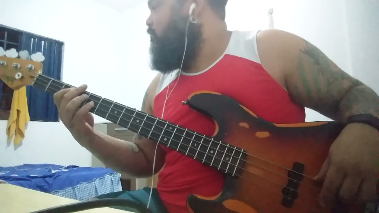 Alpha Blondy - I Wish You Were Here - Pink Floyd bass cover reggae no baixo