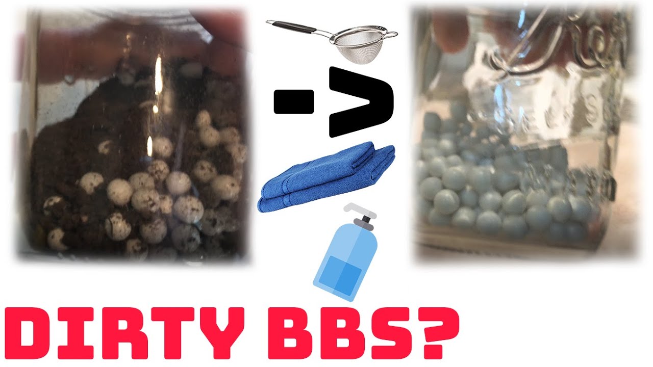 How to #10: Cleaning Dirty Airsoft BBs. The Easy Way!!