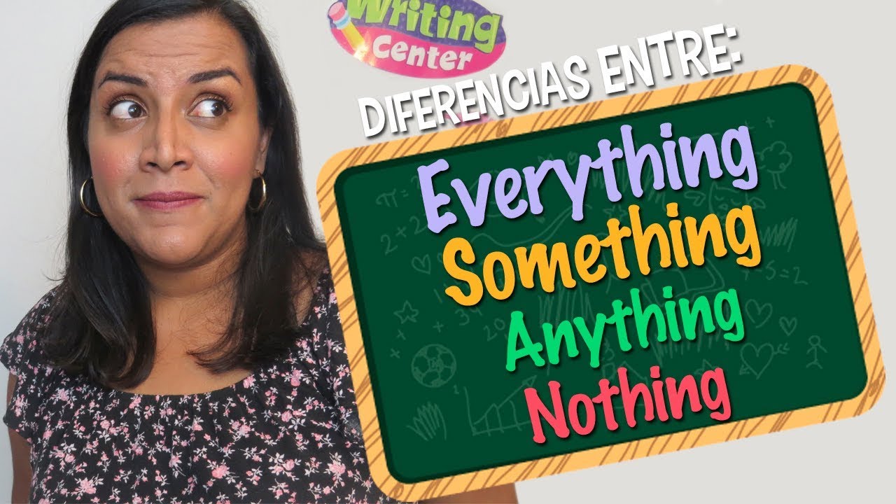 Aprende en Inglés Diferencias entre Everything, Something, Anything, Nothing