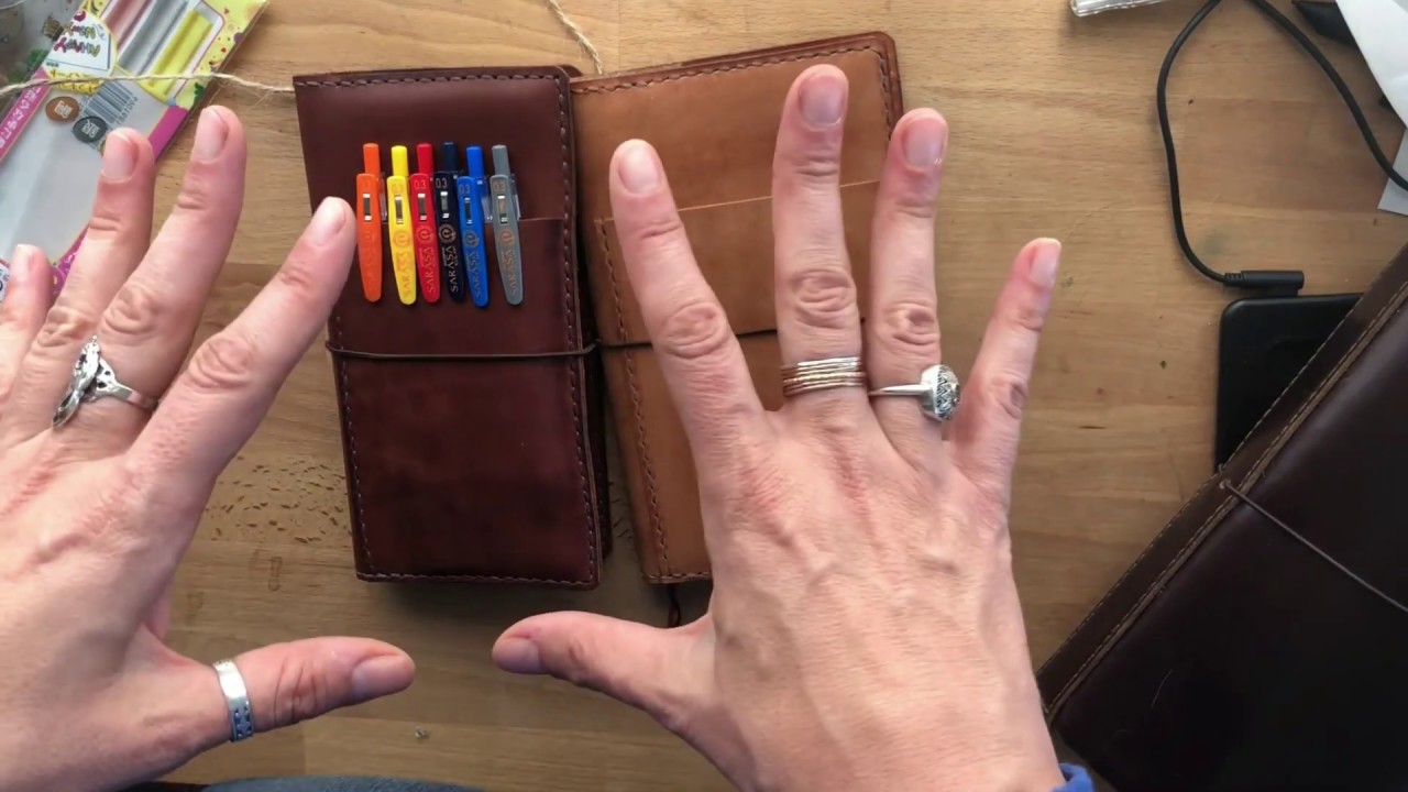 Handstitched Leather T unboxing -Weeks and B6 slim ---WOW