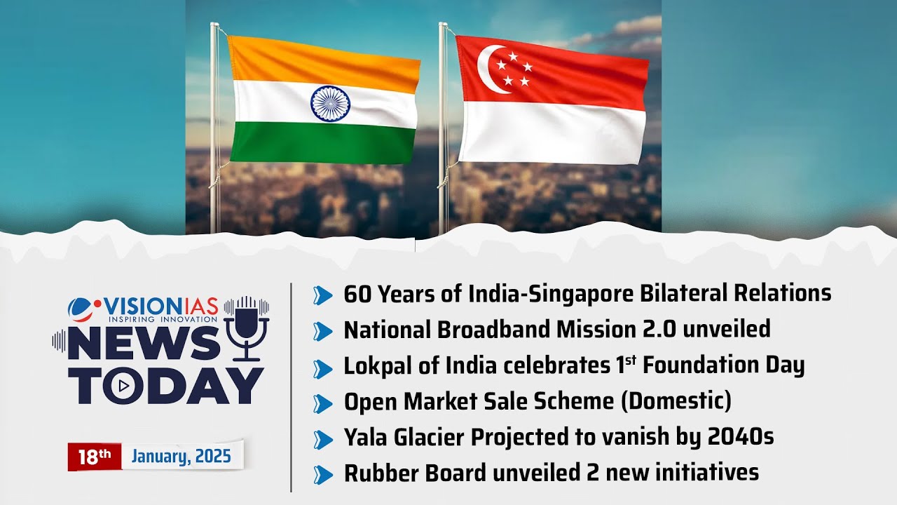 News Today | Daily Current Affairs | 18th January, 2025
