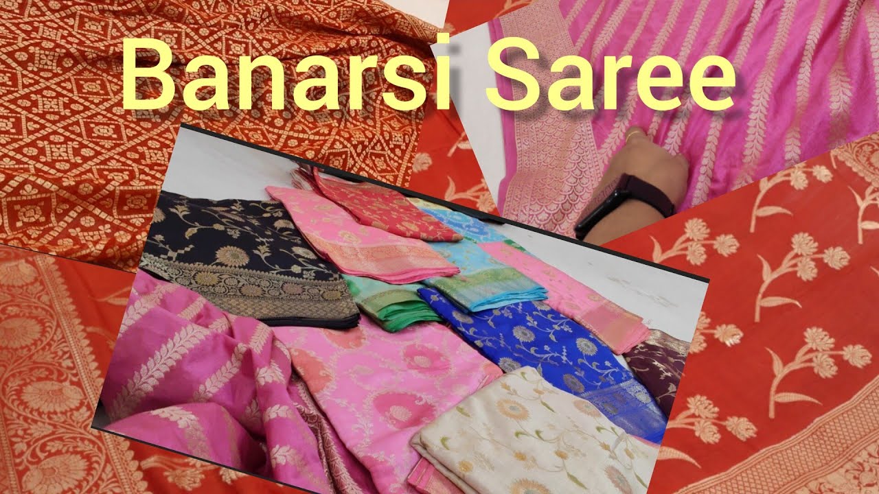 বেনারসী শাড়ি // Banarsi Saree direct from Weaver #banarsisilksaree #explorevaranasi