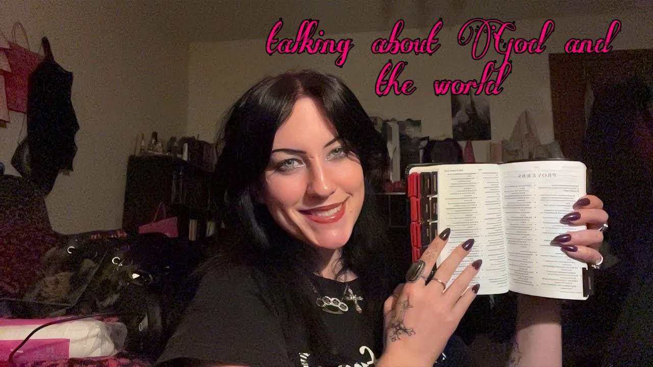 asmr - talking about God and the world 