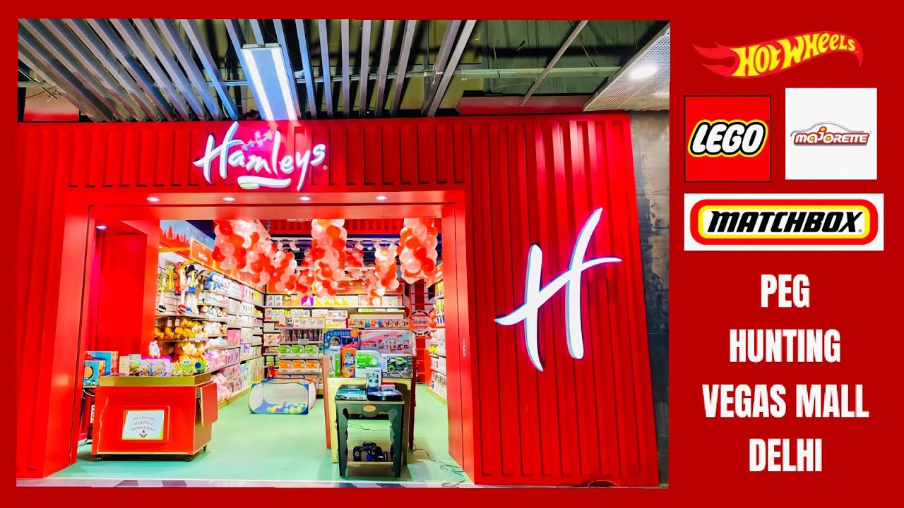 Hot Wheels & Majorette Peg Hunting at Hamleys || Vegas Mall Delhi : October 2025