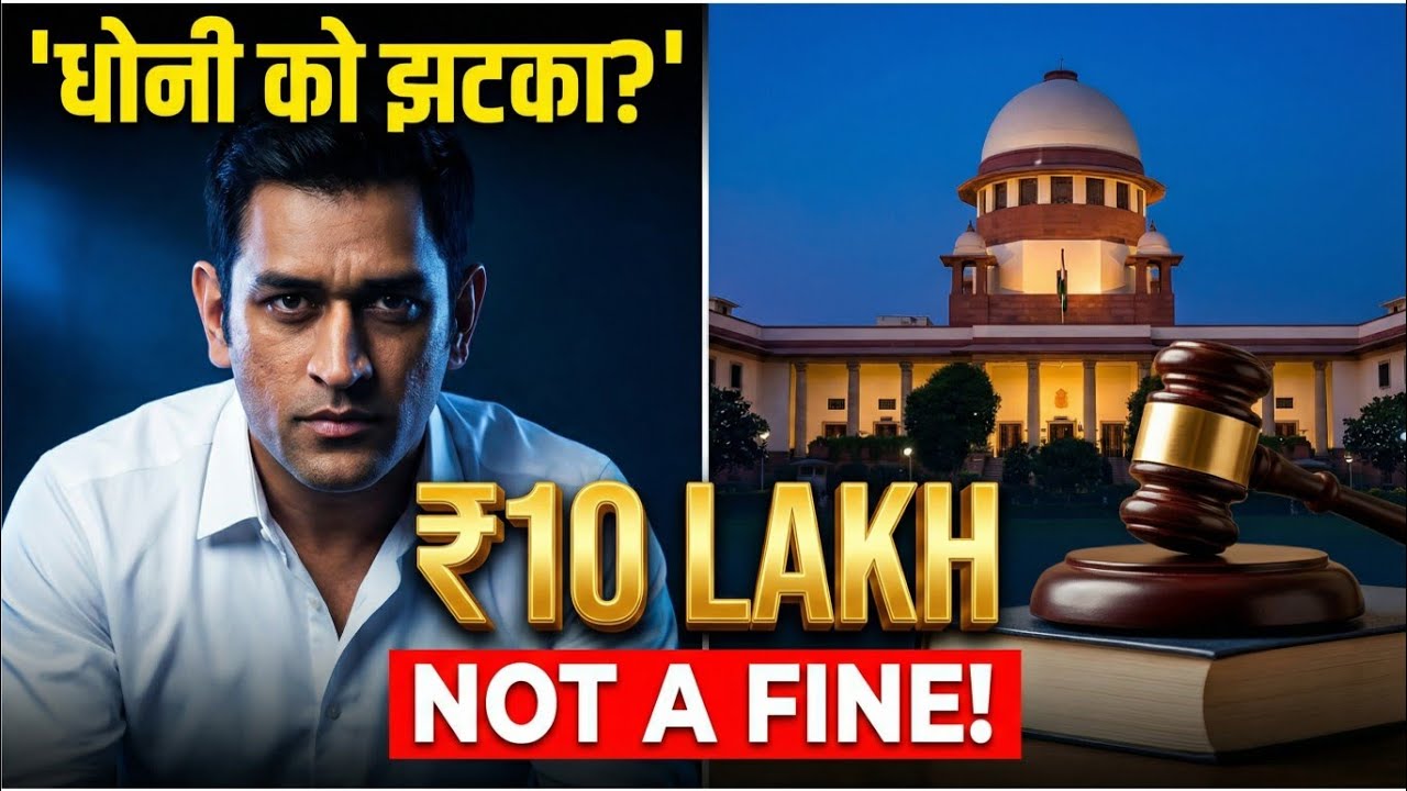 MS Dhoni Defamation Case Update | ₹10 Lakh Court Order