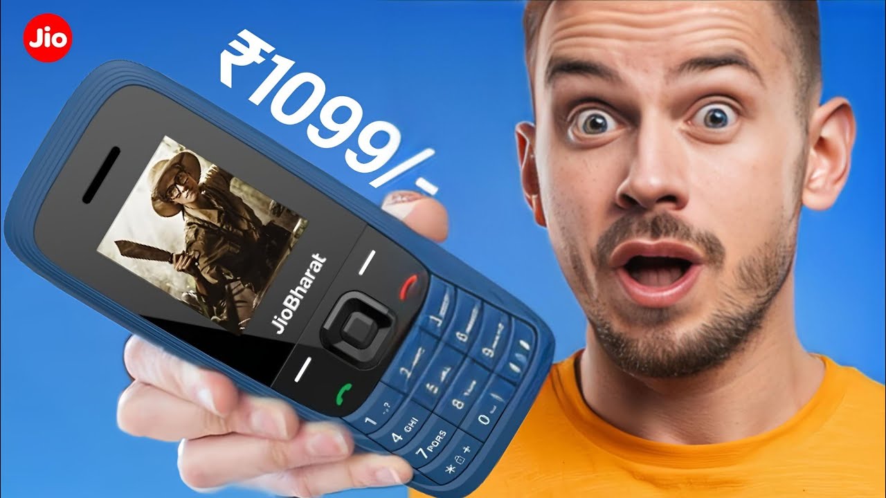 Полная распаковка и обзор Jio Bharat Phone V4 | Jio Bharat V4 4g | Распаковка Jio Bharat v4 в 202...