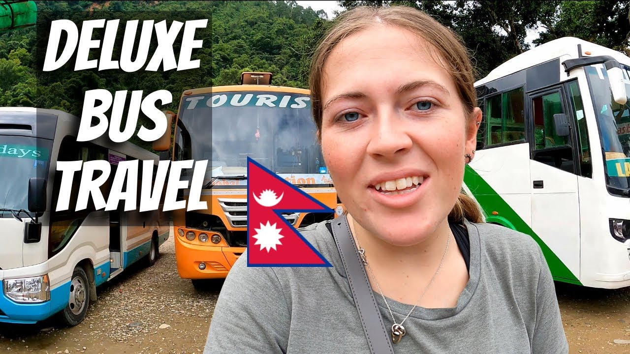 Riding NEPAL'S $8 Tourist Bus from KATHMANDU to Bandipur 🇳🇵