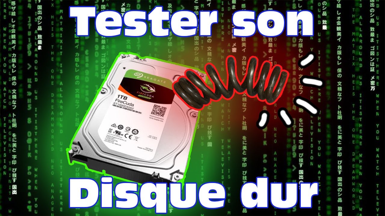Tester son disque dur ou SSD