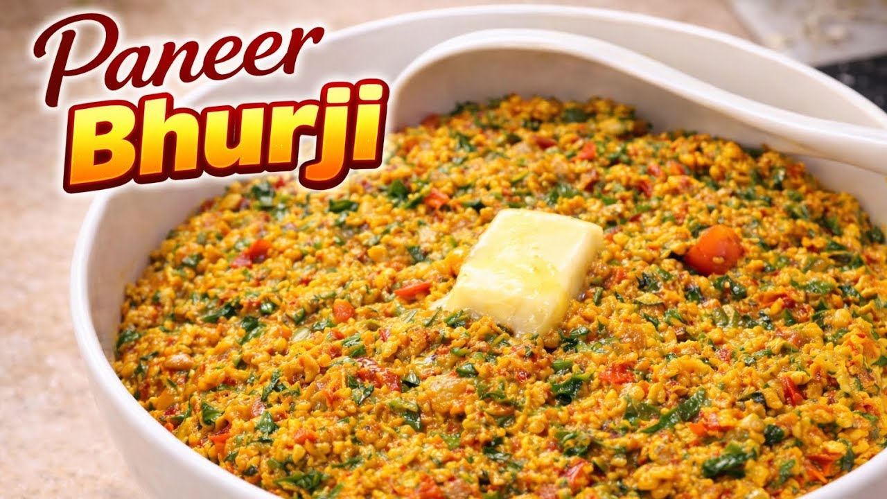 Paneer Bhurji Recipe | Quick & Tasty Dhaba Style Paneer Bhurji | #PaneerBhurji#PaneerRecipe