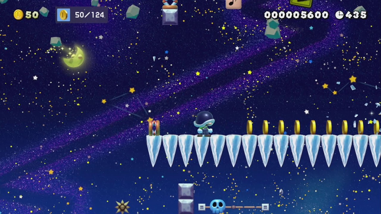 Mario galaxy automatic level !! by polo4p - Super Mario Maker 2 - No Commentary 1bv