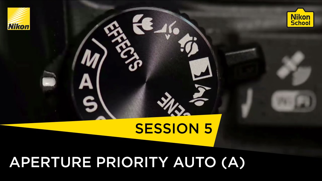 Nikon School D-SLR Tutorials - Aperture Priority Auto (A) - Session 5