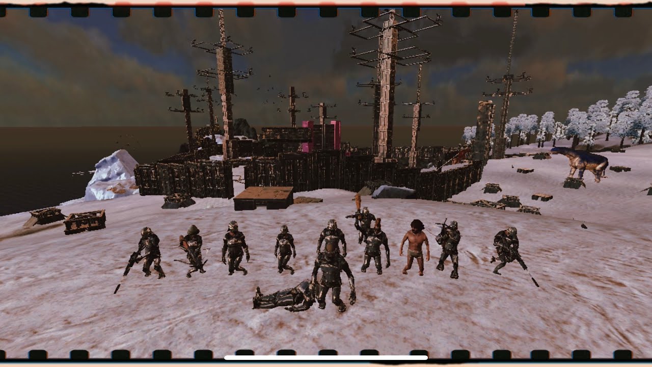 Arkmobile || build a new base || defense || attack small base and pvp.