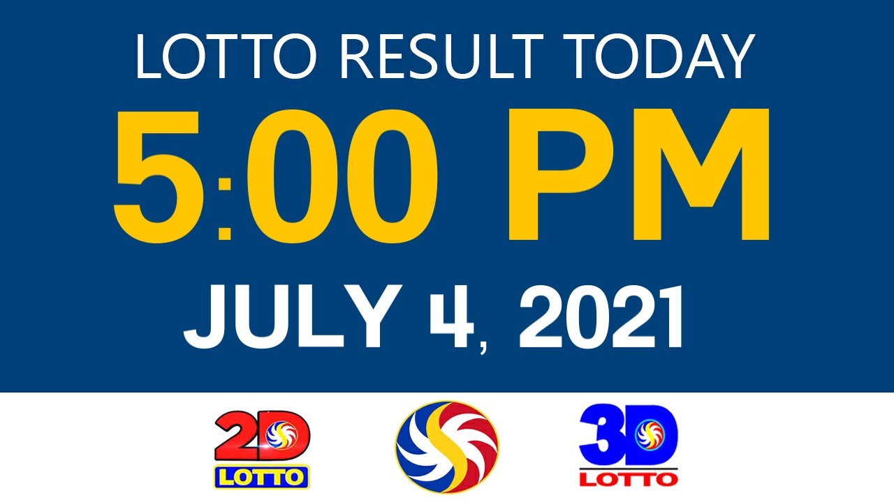 Lotto Results Today July 4 2021 5pm Ez2 Swertres 2D 3D 6/49 6/58 PCSO