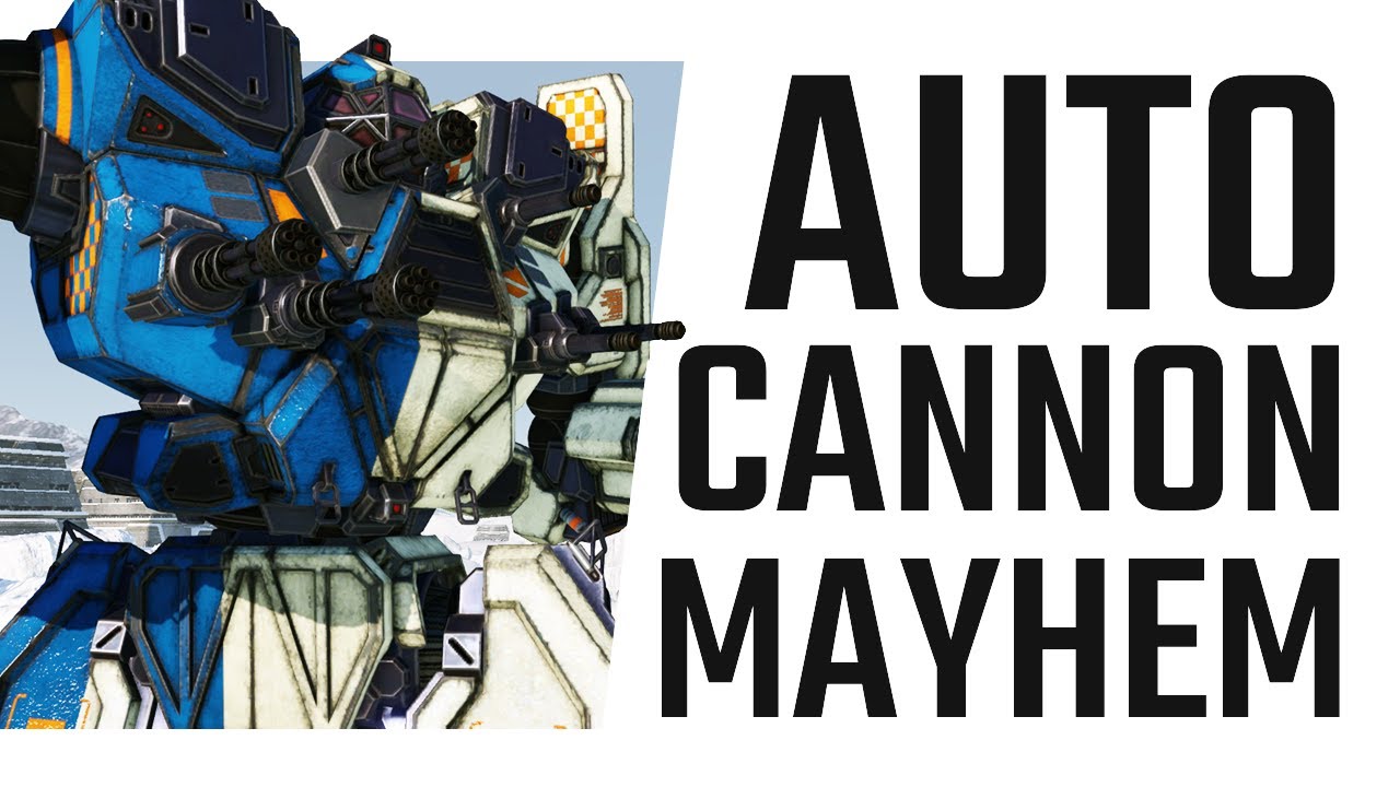Crazy Weird Dakka - 3xRAC & 3xAC2 Mauler Build - Mechwarrior Online The Daily Dose 1541