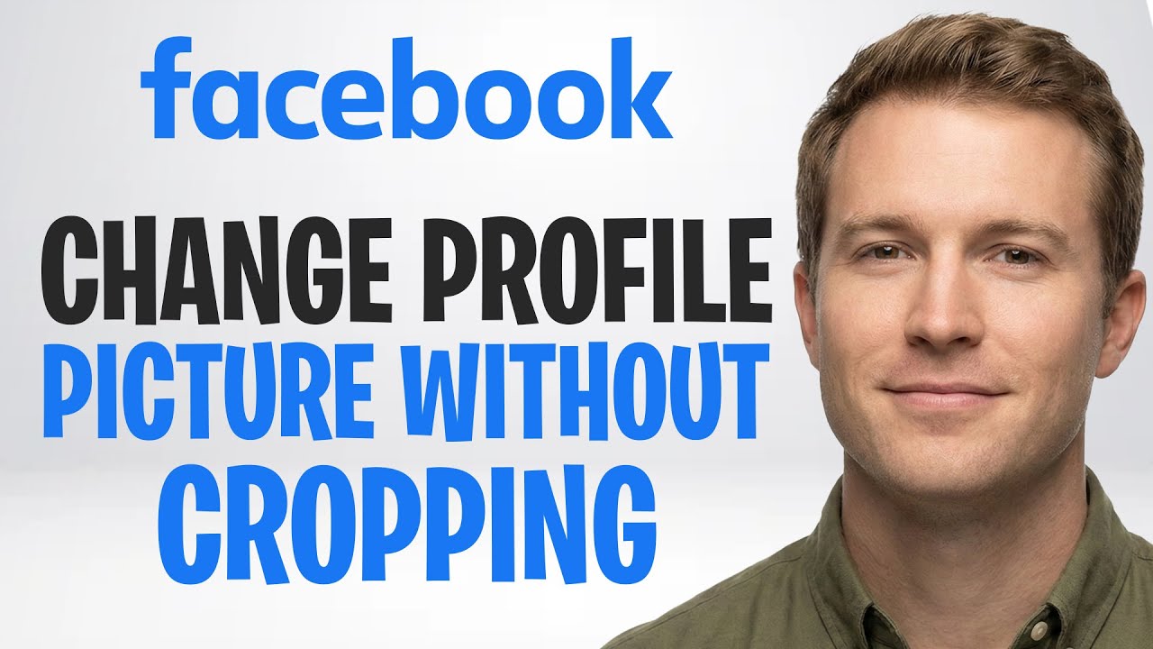 Как изменить фотографию профиля в Facebook без обрезки (2026) ✅