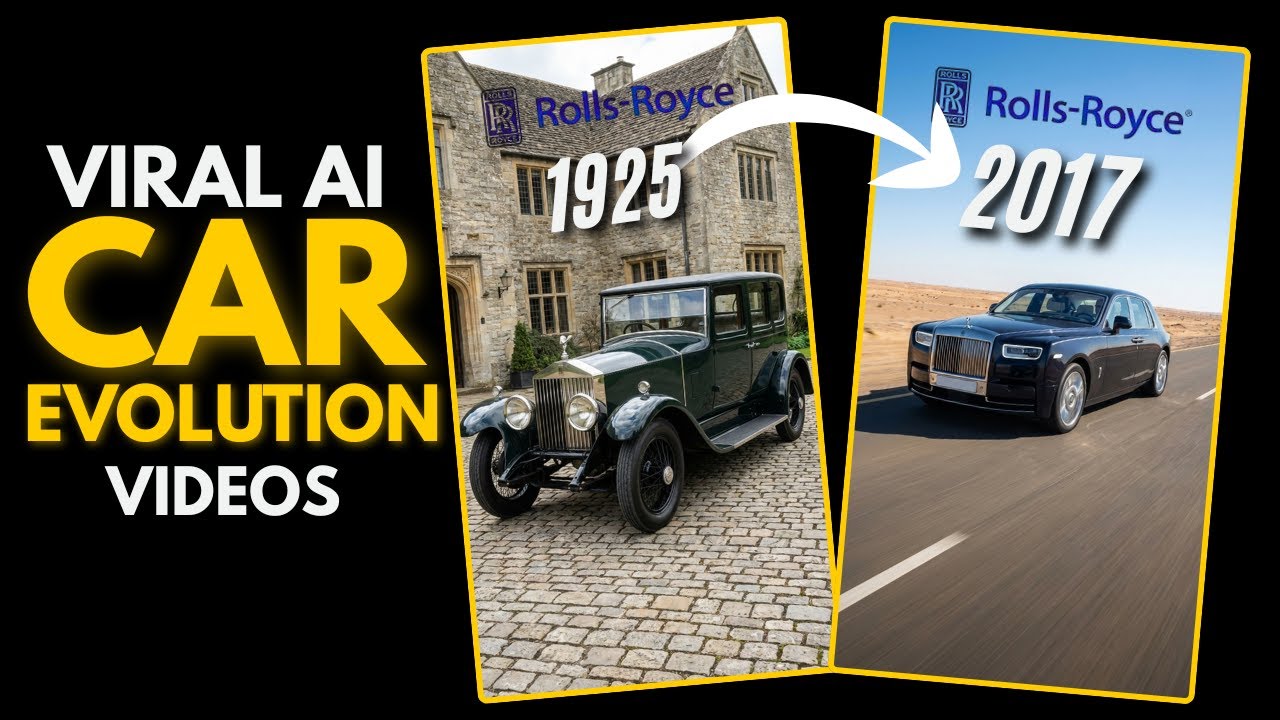 Create VIRAL Car Evolution Videos Using AI (Step-by-Step Tutorial)
