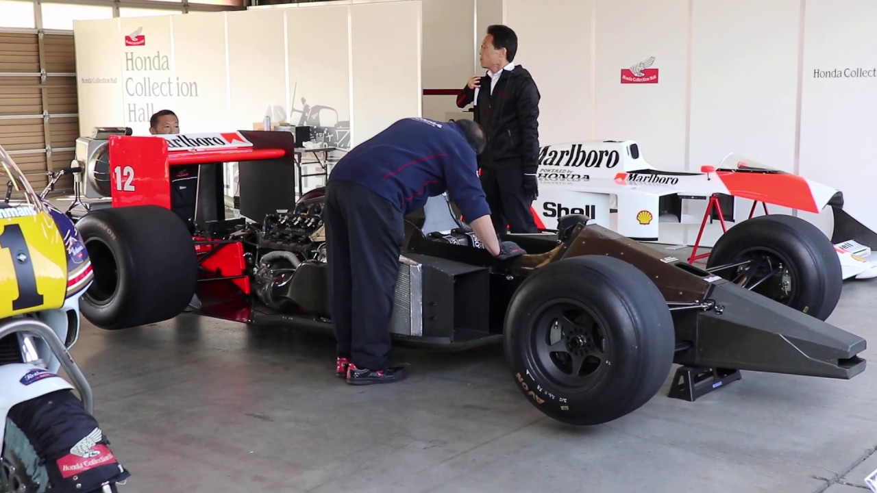 HONDA MP4/4 1.5L V6 Twin Turbo Exhaust Sound!!!!