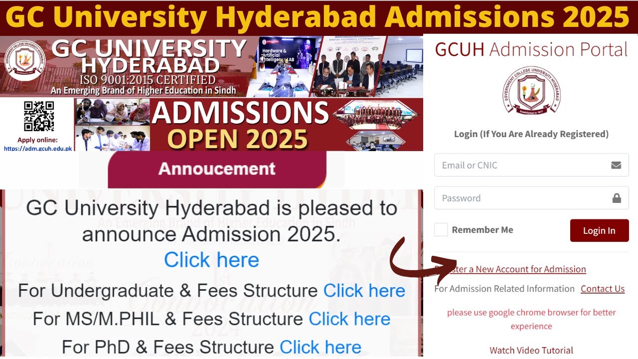 GC University Hyderabad Admissions 2025 | Complete Admission Process & Guidelines