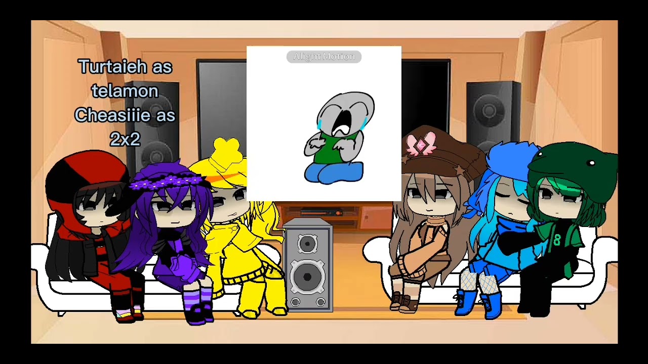 My ocs react to themselves as random videos /speed up/
