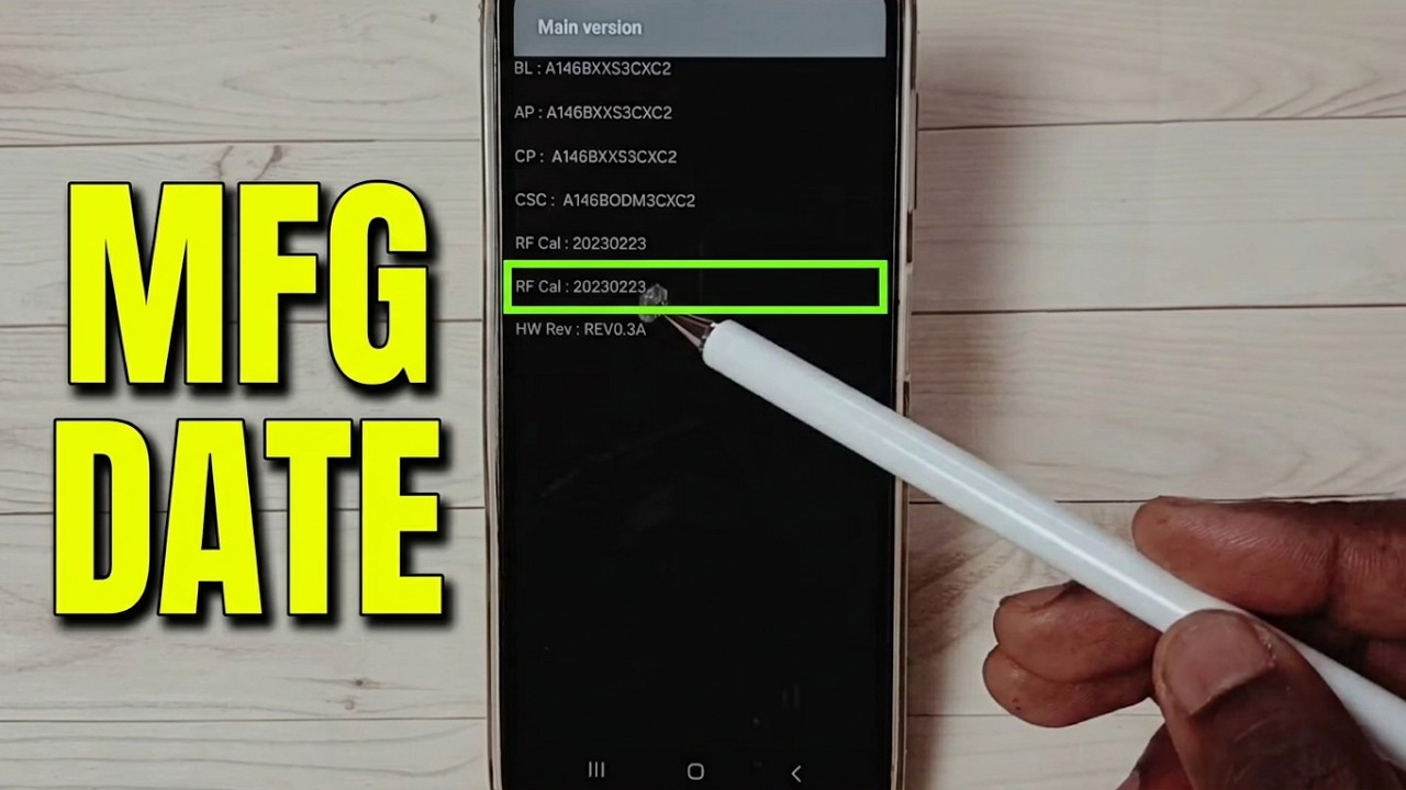How to Check Manufacturing Date of Samsung Galaxy Phone Using Secret Code