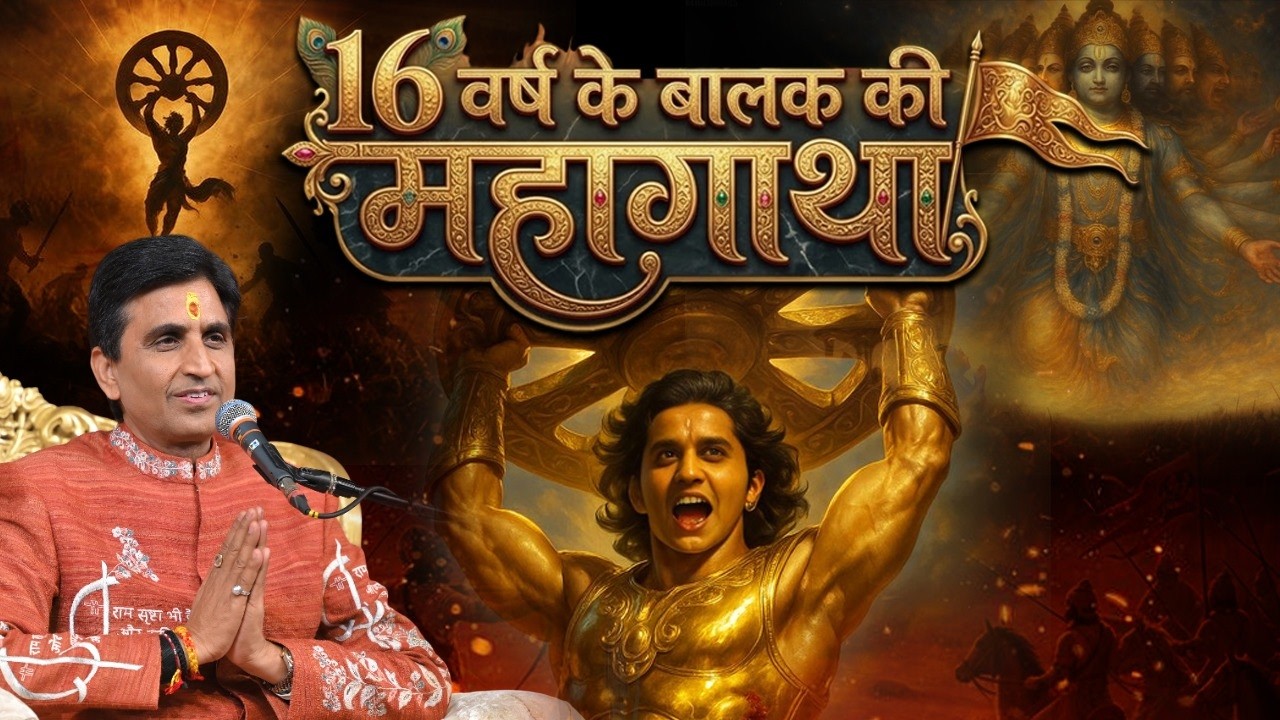 श्रीकृष्ण के सबसे योग्य शिष्य की गाथा | Dr Kumar Vishwas | Apne Apne Shyam | Abhimanyu